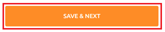 Large orange Save and next button circled in red